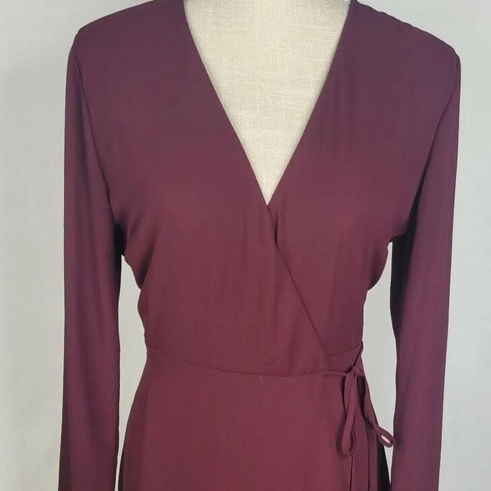 Nordstrom | Lush 
Elly Long Sleeve Wrap Dress